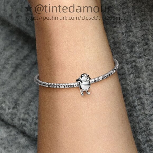 Pandora Skiing Penguin Charm|Pendant - Picture 2 of 2